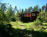 Cottage Solglntan, near the lake w...