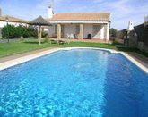 Beautiful andalusian villa with pivate pool in a subtropical garden