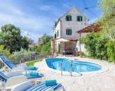 Villa Bonaca, traditional Dalmatian stone house on Brac Island